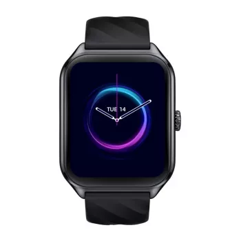 Älykello Zeblaze GTS 4 — 1,94 tuuman (4,93 cm) AMOLED, 466×466 px, kosketusnäyttö, Wi-Fi, silikoniranneke, musta