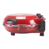 Beper P101CUD300 Party Line pizzauuni, 1200 W, 400°C, 31 cm tulenkestävä kivi, punainen