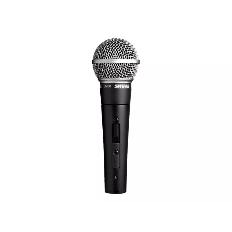 Shure SM58SE - dynaaminen, herttakuvioinen laulumikrofoni kytkimellä