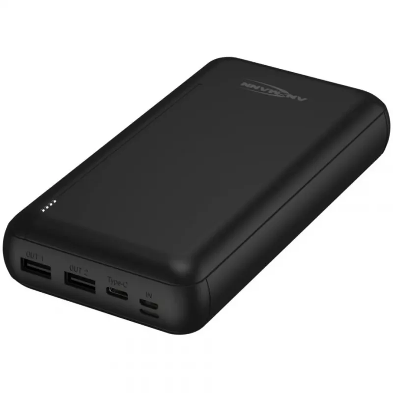 Ansmann PB212 litiumpolymeeri (LiPo) 30000 mAh musta (1700-0134)