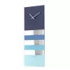 NeXtime kello 2855bl Bold Stripes, 38x19 cm, seinäkello, sininen