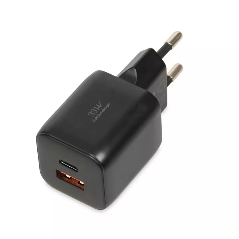 Ulkoinen virtalähde IBOX ILUC42B 12 V 2 A, 33 W, USB-A + USB-C PD3.0, QuickCharge 3.0, yleismalli