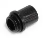 Alphacool 17643 liitin messinki musta 17 mm × 17 mm × 21 mm