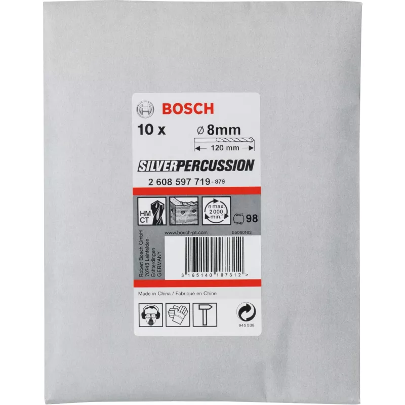 Bosch betoniporanteräsarja CYL-3 8mm 10-osainen - Muu työkalulisävaruste (2608597719)