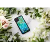 Puhelinkotelo iKins iPhone 11 Pro Max – lumpeenkukkadesign, musta
