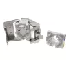 Alantec MB005-1 RJ45 Keystone-moduuli, Cat.6A, STP, työkaluton, PoE+, 22-26 AWG