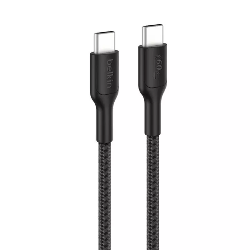 Belkin USB-C/USB-C -pelikaapeli 2 m punottu Switch 2 ENA008hq2MBK (ENA008HQ2MBK)