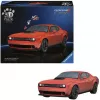 3D-palapeli Ravensburger Dodge Challenger R/T Scat Pack Widebody – Iconics-sarja, pienoismalli