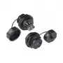 Alcasa IC04-U304 - USB A - musta - liitin - suora - polybutyleenitereftalaatti (PBT) - polyvinyylikloridi (PVC) - IP65 - IP67 (IC04-U304)