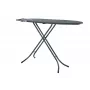 Leifheit Classic M Black 72486 täysikokoinen silityslauta, 120 x 38 cm, korkeus 69–88 cm, musta
