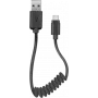 SBS TECABLETYPCSK - USB-kaapeli - USB (uros) 24-pin USB-C (uros) - 50 cm - kierretty (TECABLETYPCSK)