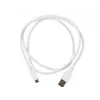 Gembird Cablexpert – USB-kaapeli – Micro-USB Type-B (M) - USB (M) – 1 m – valettu – valkoinen (CCP-MUSB2-AMBM-W-1M)