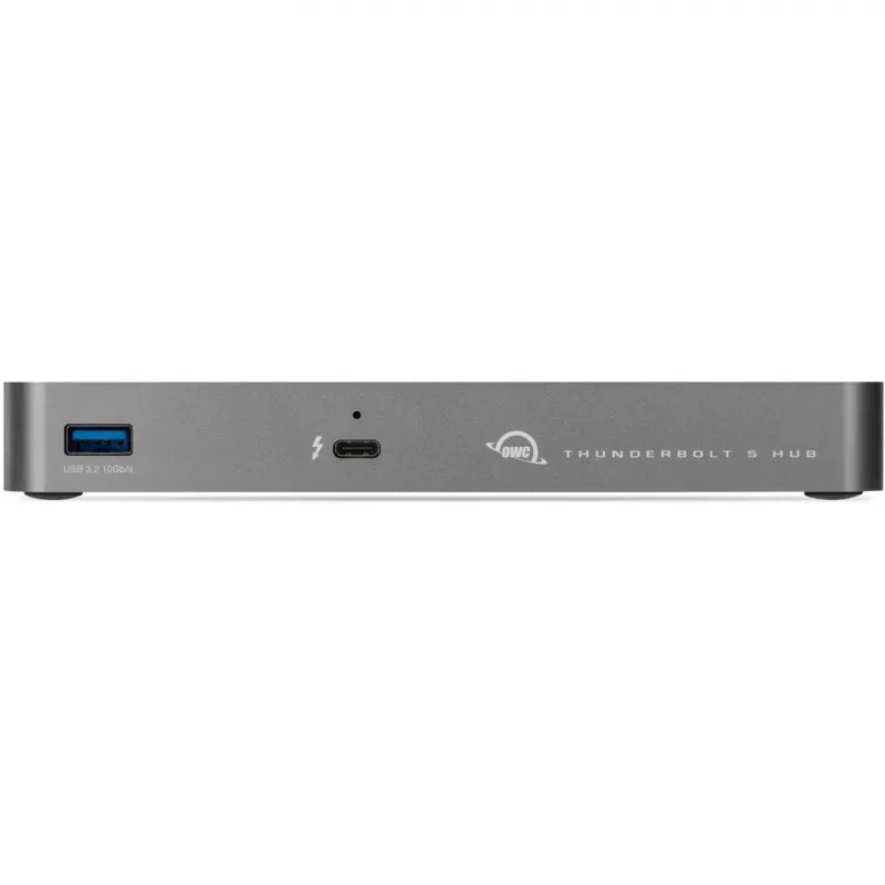 Thunderbolt 5 -keskitin, telakointiasema harmaa/musta, Thunderbolt 5, USB-A