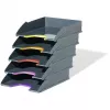 DURABLE asiakirjalokerot VARICOLOR® TRAY SET A4 1 SARJA 770557