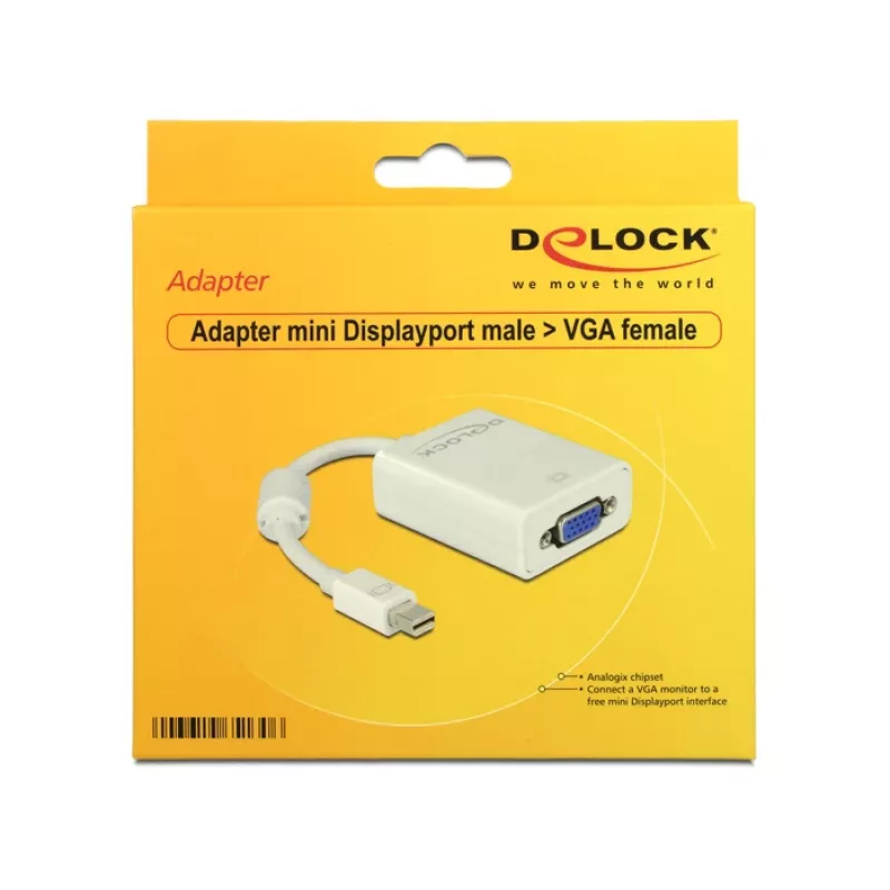 Sovitin mini DisplayPort - VGA DeLOCK 65130