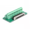 DeLOCK D-Sub 37-pin liitin riviliittimeen DIN-kiskolle leveys 51 mm syvyys 116 mm korkeus 30 mm