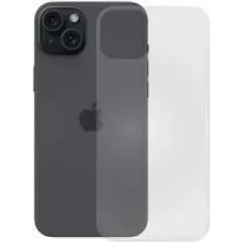 PEDEA pehmeä TPU-kotelo iPhone 15 Plus, läpinäkyvä (50160971)
