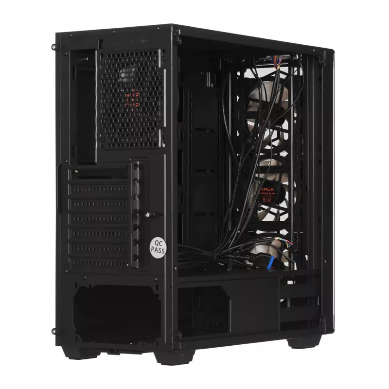 Krux LEDA ATX Tower musta