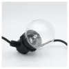 Valosarja RealPower 463614 LED 12 lamppua lämminvalkoinen 4,9 m paristokäyttöinen (AA)