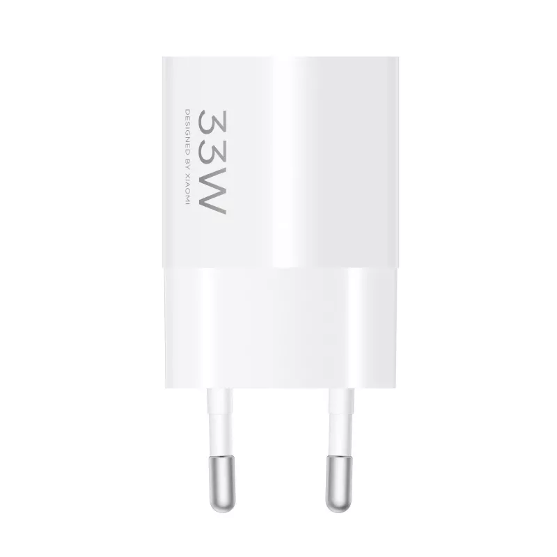 Virtalähde Xiaomi 33W Nano USB-C EU seinälaturi – 33 W USB-C-lähtö puhelimille ja tableteille