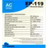 USB-WLAN-/Bluetooth-sovitin INTER-TECH EP-119, Wi-Fi 5 (802.11ac) dualband 600 Mbit/s