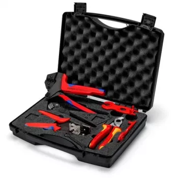Knipex 97 91 04 V02 aurinkosähkö-MC4-liitintyökalujen työkalulaukku