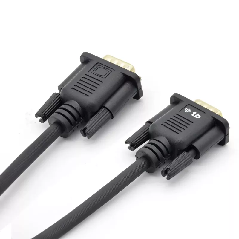 TB VGA-kaapeli 15M-15M 1,8 m musta-kulta (AKTBXVGAMMG180B)