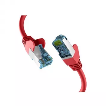 EFB-Elektronik RJ45-verkkokaapeli Cat.7 raakakaapeli punainen 15m S/FTP PIMF verkkokaapeli LAN DSL valmistaja: EFB Elektronik (EC020200172)