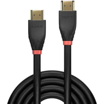 Lindy 7.5m Active HDMI 4K60 -kaapeli, 7,5 m, HDMI Type-A (standardi), HDMI Type-A (standardi), 18 Gbit/s, Audio Return Channel (ARC), musta
