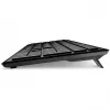 Sharkoon OfficePal K30W musta DE-asettelu Rubberdome