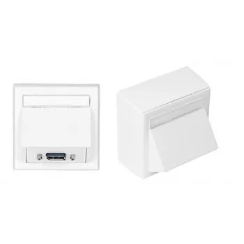 Vivolink WI221196 pistorasiaosa DisplayPort valkoinen