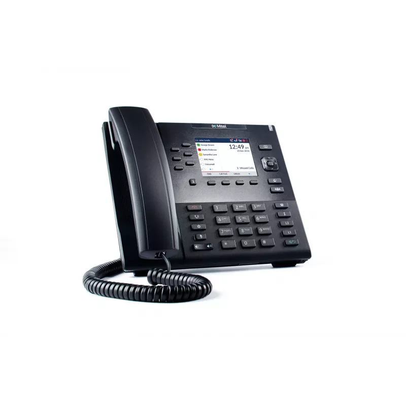 Mitel 80C00002AAA-A IP-puhelin musta 9 linjaa LCD