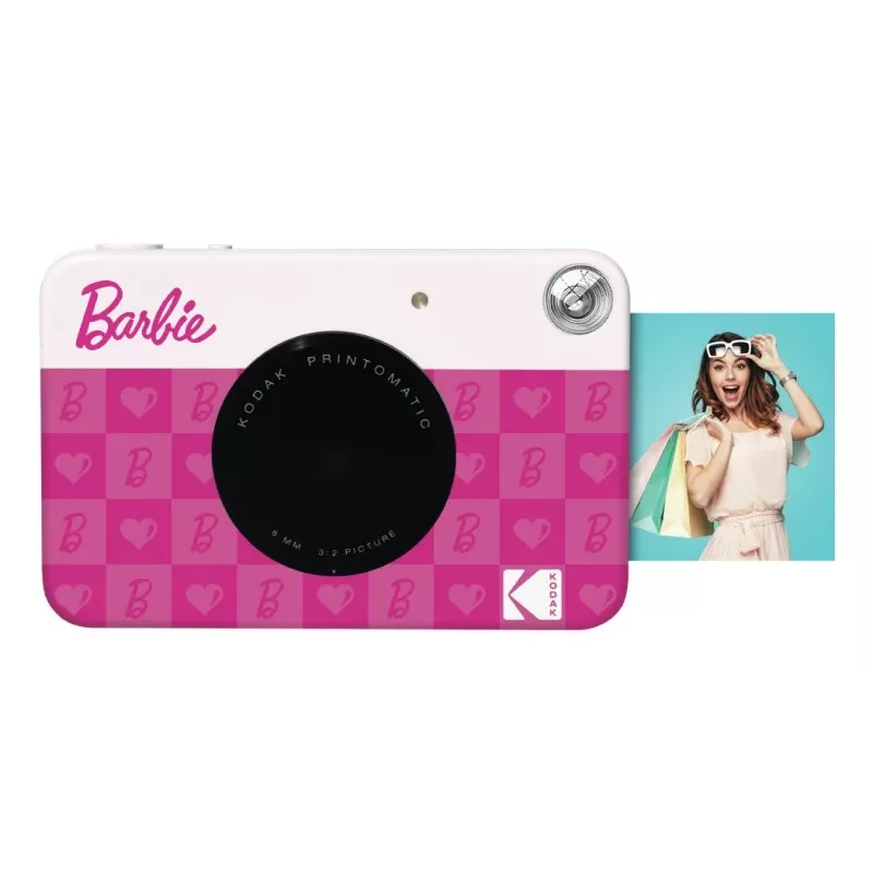Kodak x Barbie Printomatic pikakuvakamera, pinkki, ZINK Zero-Ink -pikatulostus (RODOMATICB10)