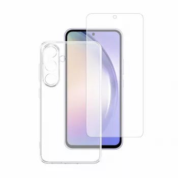 Suojakotelo 4smarts Samsung Galaxy A55 läpinäkyvä 16,8 cm 6,6 tuumaa