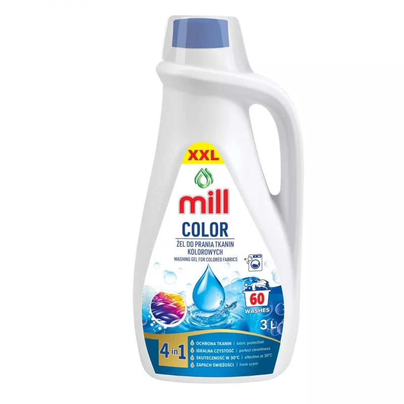 Mill Colour pesugeeli 3 l 60 pesukertaa