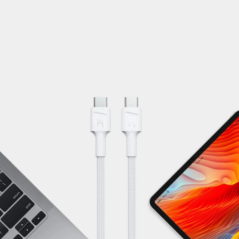 Greencell KABGC31W USB-kaapeli valkoinen