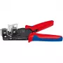 Knipex-tarkkuuskuorintapihti muototerillä 2,5–10,0 mm² · AWG 13–7 vaikeasti käsiteltäville (12 12 10)