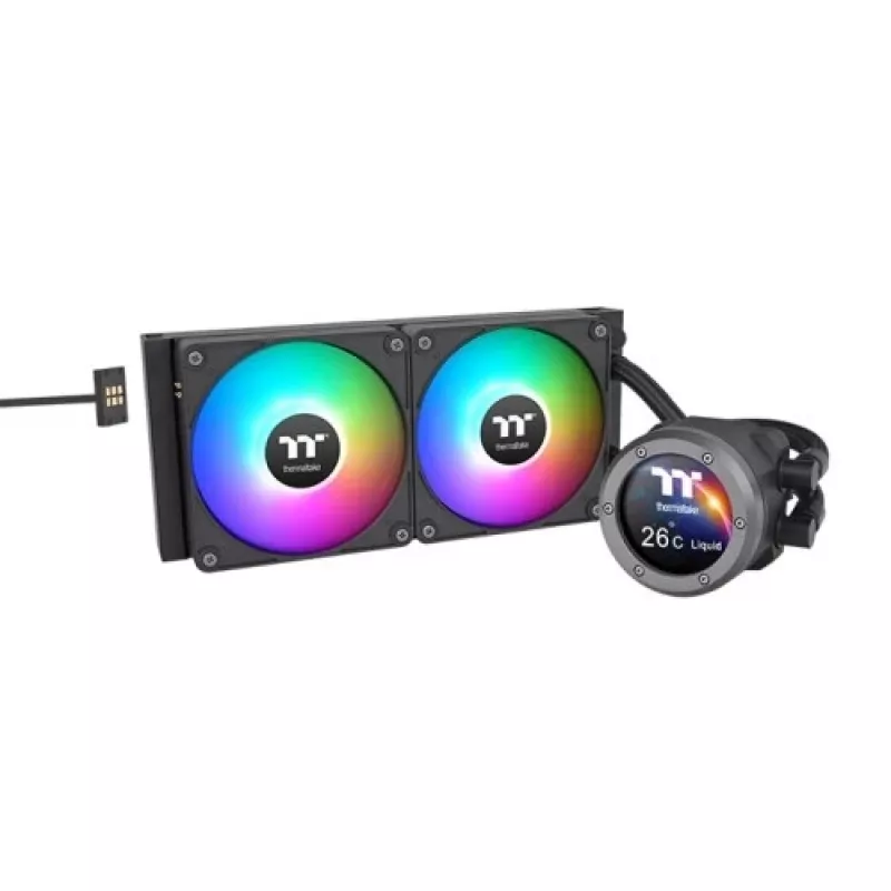 Yhdistelmänestjäähdytin Thermaltake CL-W416-PL14SW-A 14 cm musta