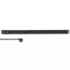 Qoltec alumiininen PDU RACKiin | 16A | 16 x Schuko | pystysuora | 1,8 m