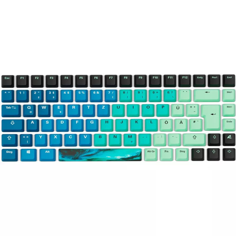 Sharkoon SKILLER SGK50 S3 Design Bundle D4 näppäinhattu- ja hiirimattosarja