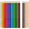 Faber-Castell 112819 Grip Skin Tones värikynät, 18+6