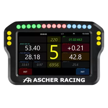 Lenkrad-Dashboard Ascher Racing 4
