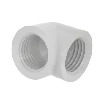 Barrow 90° sovitin G1/4 inch naaras - G1/4 inch naaras TDWT90SN-V2 — valkoinen
