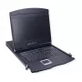 Kehikkokonsoli VALUE 26.99.0163 — 43,2 cm (17 tuuman) 1280×1024, USB-näppäimistö ja -hiiri, 1U, musta