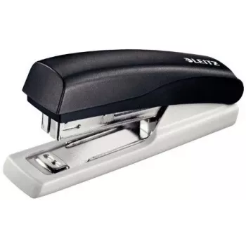 Leitz NeXXt -nitoja 5517, 10 arkkia, 10 arkkia, musta, hopea, muovi, 80 g/m², ylälataus, integroitu