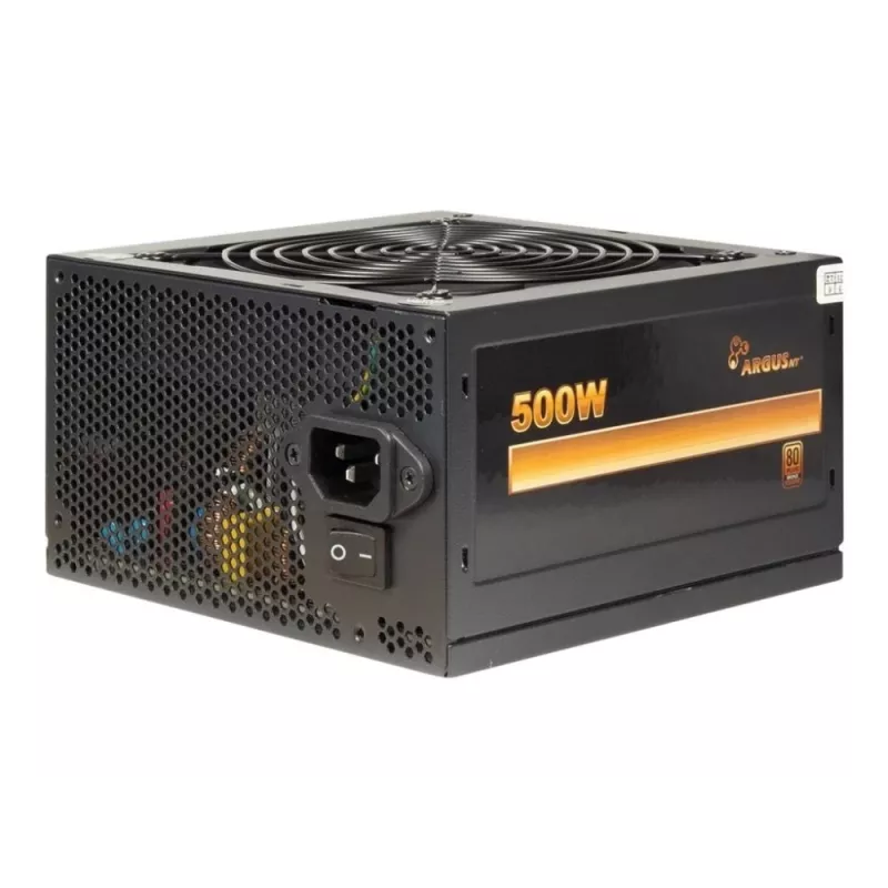 Inter-Tech ArgusNT BPS-500 virtalähde 500 W 20+4 pin ATX ATX musta