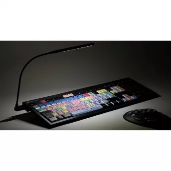 Näppäimistö Logickeyboard Adobe Premiere Pro CC QWERTZ saksa monivärinen