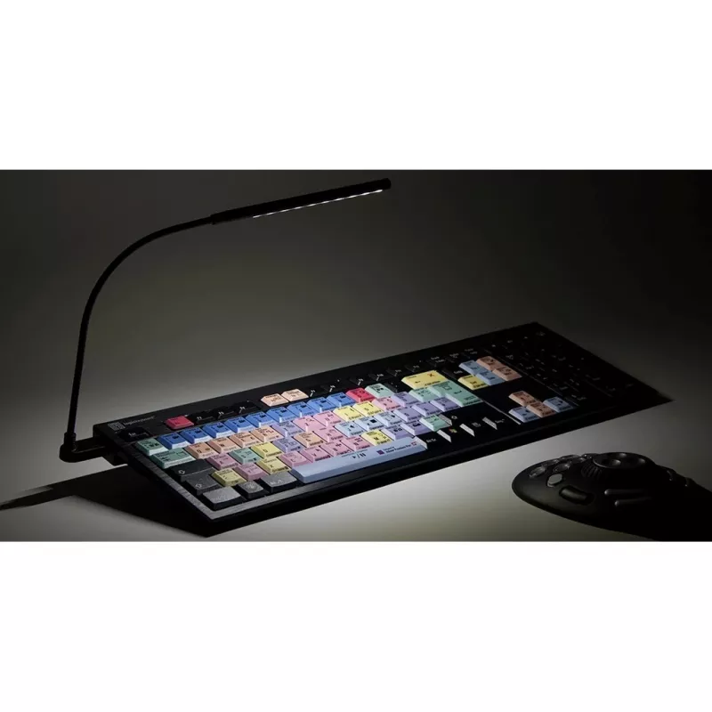 Näppäimistö Logickeyboard Adobe Premiere Pro CC QWERTZ saksa monivärinen