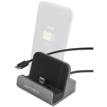 4smarts lataustelakka VoltDock USB-C 60W harmaa (541426)