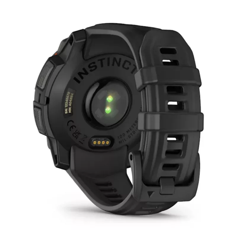Garmin Instinct® 3 – 45 mm, Solar-kello musta